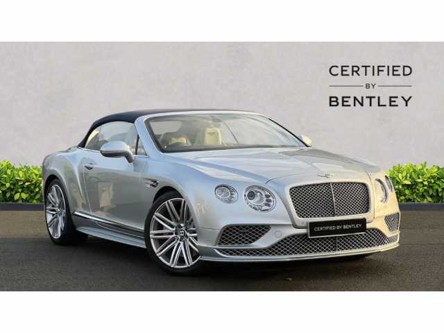 Bentley Used Car Continental Gt Speed Convertible W Silver